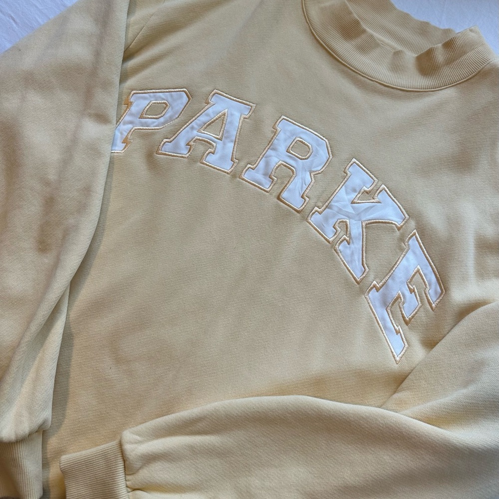 Parke Yellow Heritage Sweatshirt
